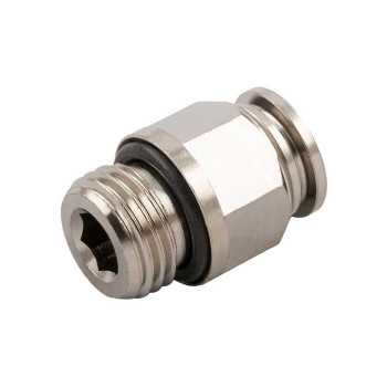 STRAIGHT BRASS MALE CONNECTOR 1/2 FOR HOSE