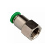 STRAIGHT FEMALE CONNECTOR 1/4 FOR HOSE B252/9 VEPA
