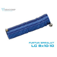 LONGLIFE SPIRAL HOSE 10M+2 CUPLAJE 8X10