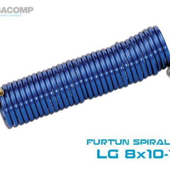 LONGLIFE SPIRAL HOSE 10M+2 CUPLAJE 8X10