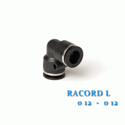 Cuplaj Pneumatic L Push-in 12mm - Racord Rapid Tip Cot