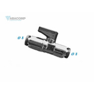 Robinet Push In Pentru Furtun De 8mm