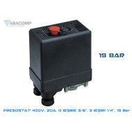 400V, 20A, 15 BAR PRESSURE SWITCH