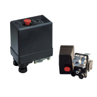 PRESOSTAT COMPRESOR AER 400V TRIFAZAT 20A,O IESIRE 3/8, TREI IESIRI 1/4, 12 BARI