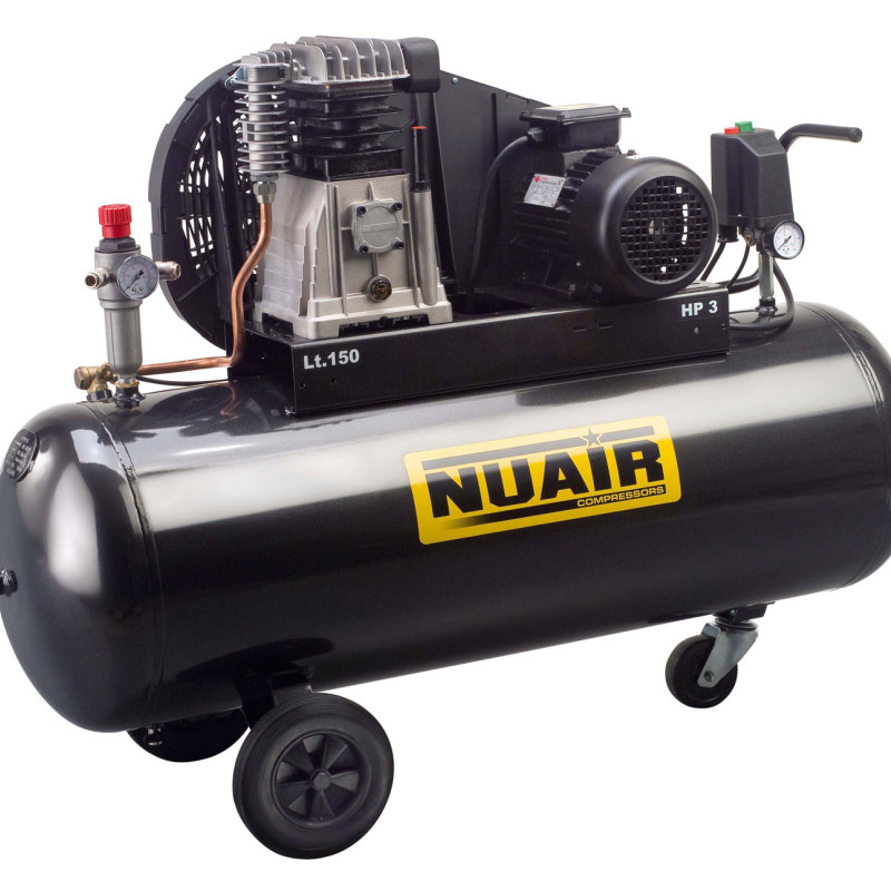 Compresor Aer Trifazat 150L 312 L/Min 2.2 Kw Nub B3800/150 Ct3 Nuair