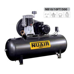 Compresor Aer Profesional NUAir 500L, Motor 7,5 kW – Performanță Profesională