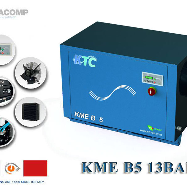 KME B5 7.5HP/5.5KW 13 BAR SCREW AIR COMPRESSOR KME B5 400V/3/50 13 KTC
