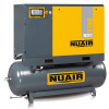 Compresor industrial cu şurub NUAIR – 18 kW, Uscător si Rezervor 500 L