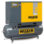 Compresor industrial cu şurub NUAIR – 18 kW, Uscător si Rezervor 500 L