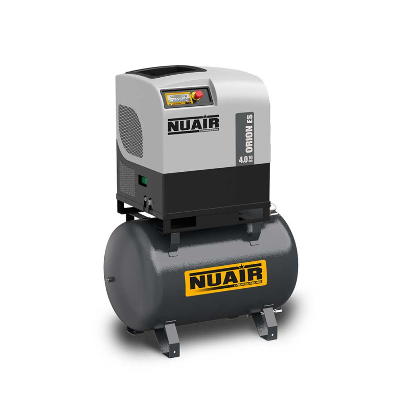 SCREW COMPRESSOR 4 KW TANK 270L WITH DRYER ORION 4.0-10-270 ES NUAIR