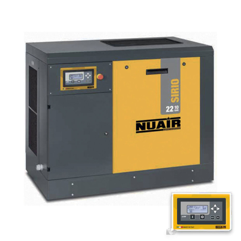 COMPRESOR AER CU SURUB 22KW 10BAR SIRIO 22 10 NUAIR