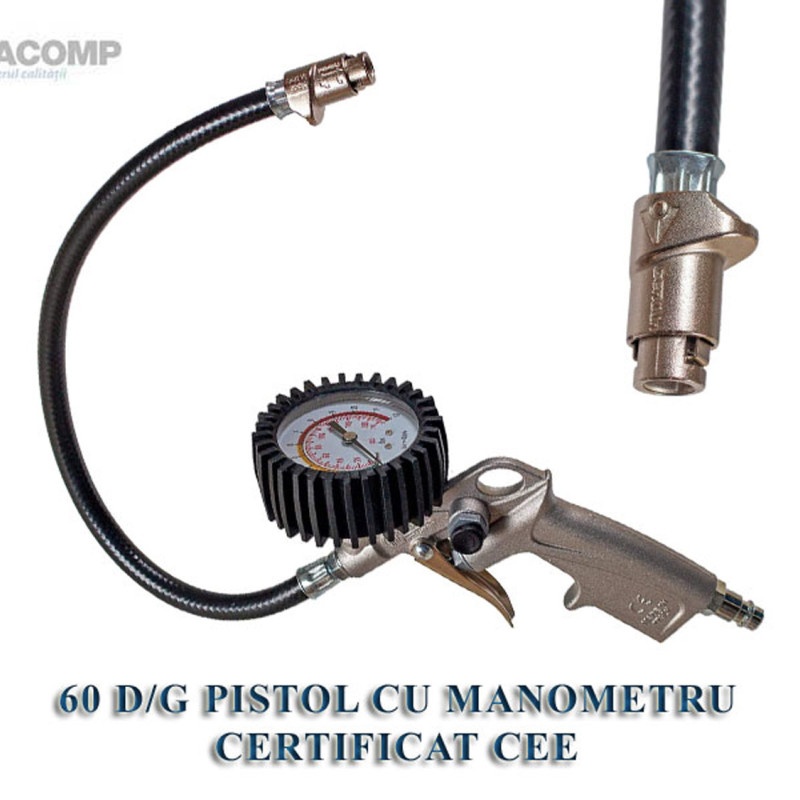 PISTOL CU MANOMETRU CALIBRAT 60D/G 60D/G GENTILIN