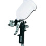 HVLP SPRAY GUN WITH GRAVITY FLOW CUP