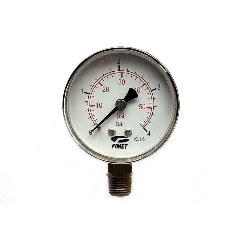 MANOMETRU AER 4 BAR FILET RADIAL 1/4 D63 D210/1 VEPA