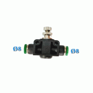 DROSEL PNEUMATIC BIDIRECTIONAL PENTRU FURTUN D8