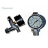 SPRAY GUN  AIR REGULATOR WITH PRESSURE GAUGE