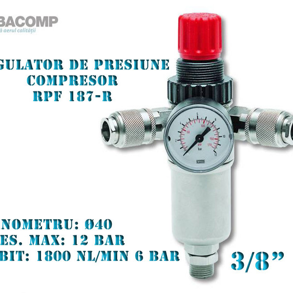 AIR COMPRESSOR PRESURE REGULATOR RPF 187-R GAV